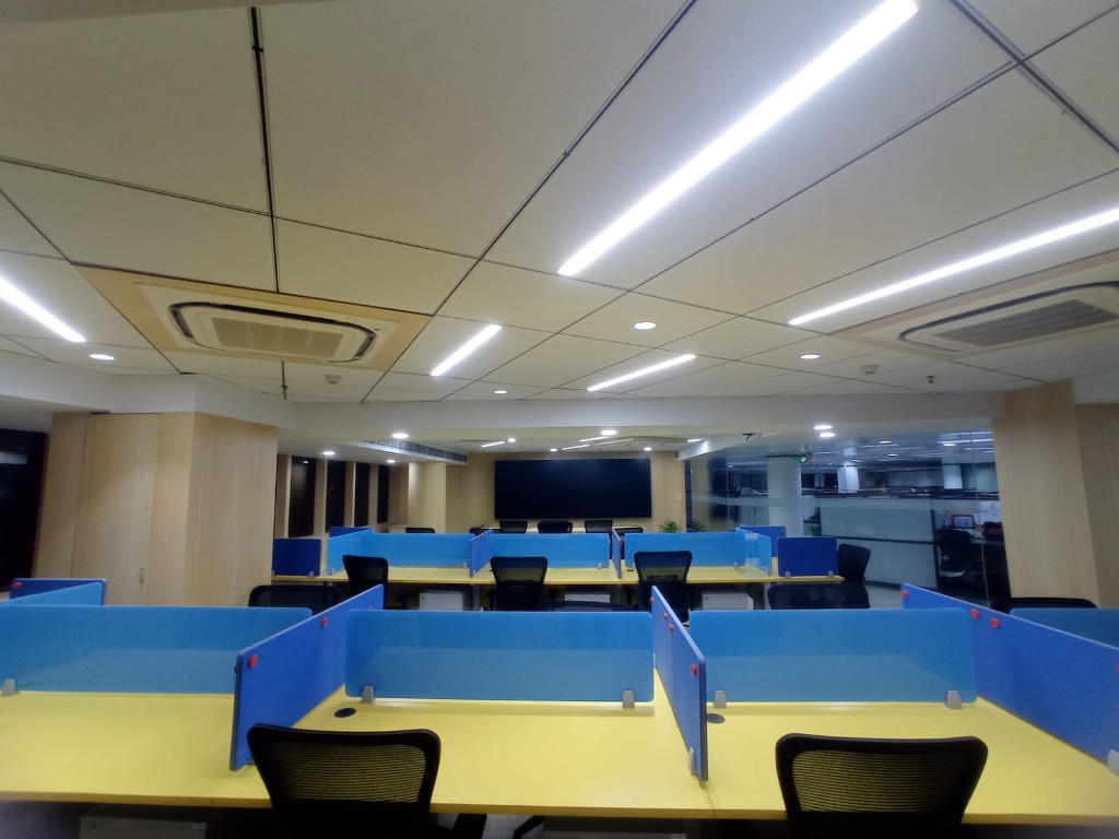 D2C Media Room, ITC Center — interior