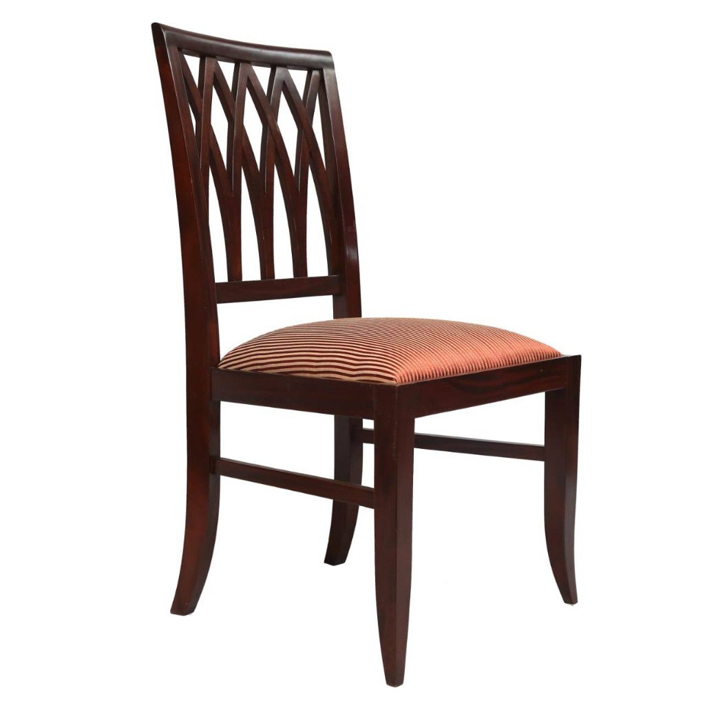 Lattice-back chair