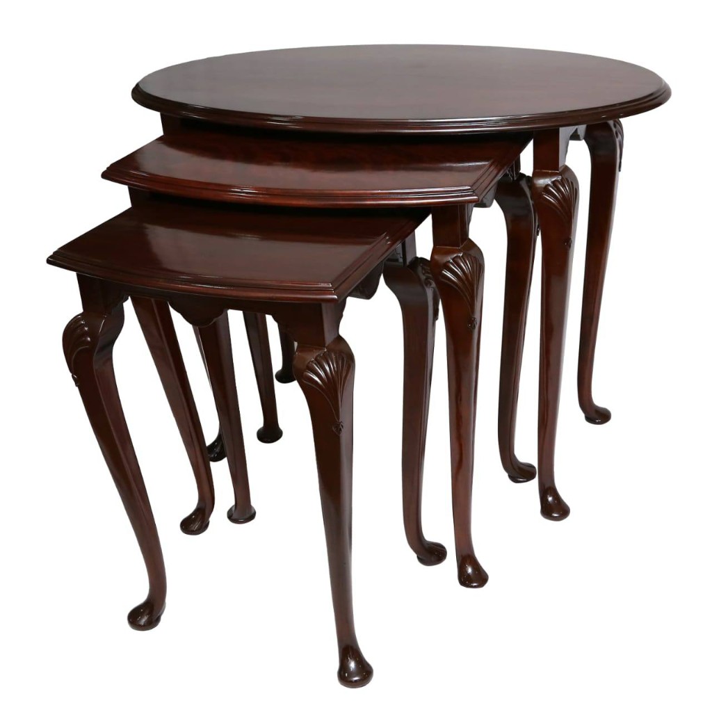 Queen Anne nesting tables
