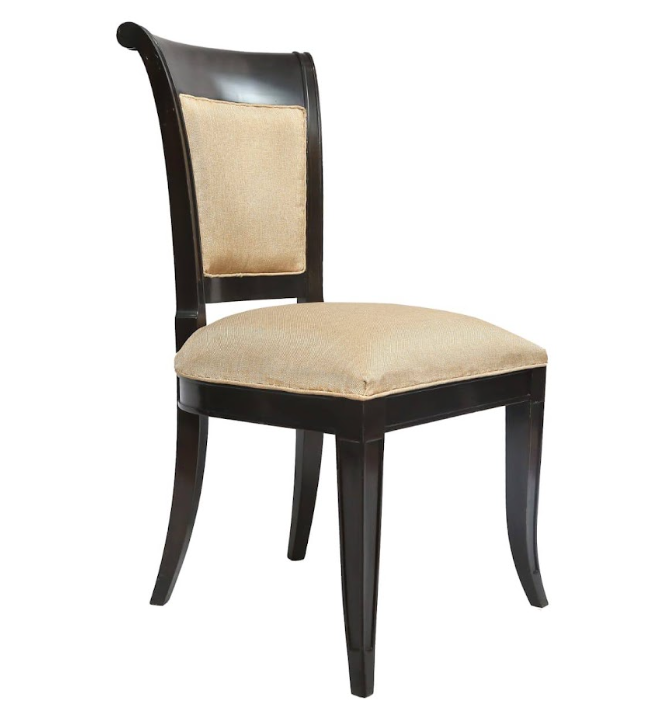 Sabre-leg side chair